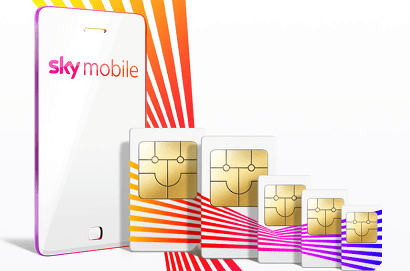 Sky mobile simo Clearance